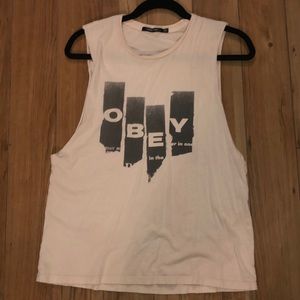 Obey muscle tee size x-small